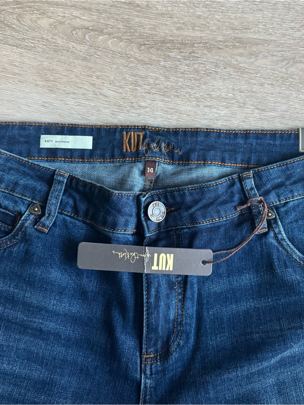 *NWT* KUT from the Kloth Katy Boyfriend Jeans (Style: KP799MG1R) $50 (reg $94) - Picture 6 of 9